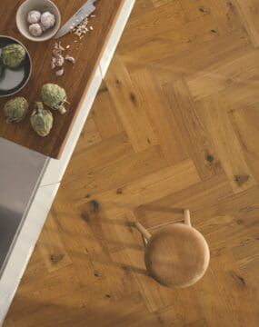 Saltholm - Brown Herringbone Oak W4167-06427